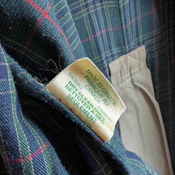 Vintage Harry Rosen Sedgwick Classic Mens Trench Coat – Size 44 Large / XL - Picture 11 of 11